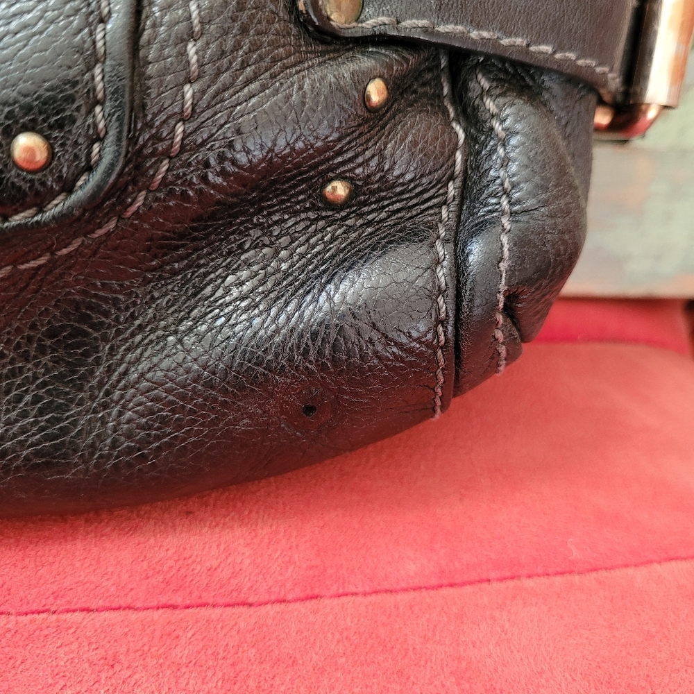 Chloé Paddington shoulder bag in black leather - Picture 3 of 12